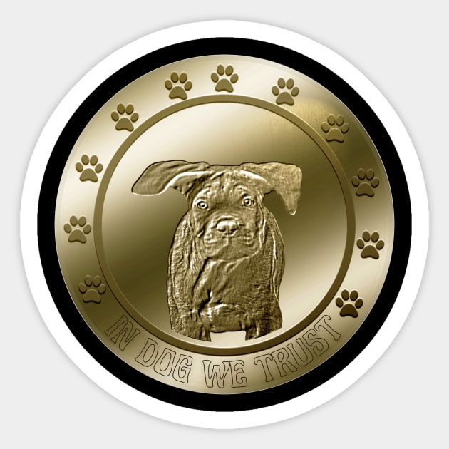 Cane Corso Coin Crypto Cryptocurrency Dog Sticker by JollyMarten